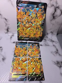 Pokemon Pikachu V-Union Complete Set Near Mint SWSH139 SWSH140 SWSH141 SWSH142 - Image 1