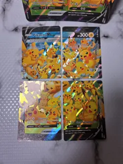 Pokemon Pikachu V-Union Complete Set Near Mint SWSH139 SWSH140 SWSH141 SWSH142 - Image 2