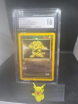 WINNER Pokemon CGC 10 Gem Mint Electabuzz # 1 REVERSE Best of Game Promo - Image 1