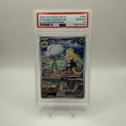 Cynthia's Roserade 184/182 Pokemon Destined Rival PSA 10 - Image 1