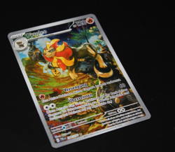 Pokemon Pyroleo Art Rare | Deutsch 200/193 Entwicklungen in Paldea **very good * - Image 2