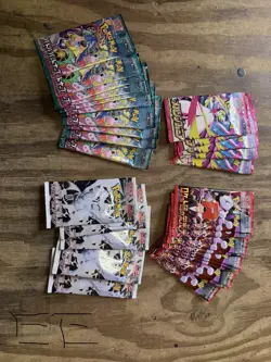 Pokemon Japanese Booster Pack Lot 30 Total Packs CC - Image 1