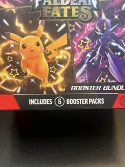 Pokemon TCG Paldean Fates Booster Bundle Factory Sealed 6 Packs English - Image 5