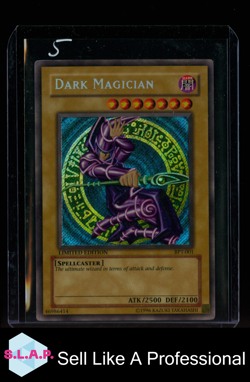 DARK MAGICIAN YUGIOH BPT-001 2002 BOOSTER PACK TIN - ENGLISH - Image 1