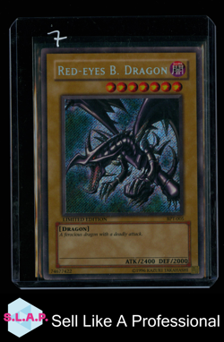 RED-EYES B. DRAGON YUGIOH BPT-005 2002 BOOSTER PACK TIN - ENGLISH - Image 1