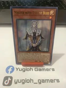 Yu-Gi-Oh Master With Eyes Of Blue LCKC Unlimited Ultra Rare Light Played - Image 1