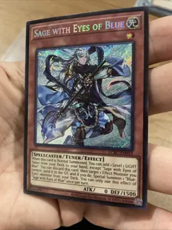 Sage With Eyes Of Blue LCKC-EN015 Unlimited Secret Rare NM +Bonus FREE SHIPPING! - Image 4