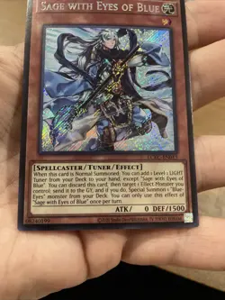 Sage With Eyes Of Blue LCKC-EN015 Unlimited Secret Rare NM +Bonus FREE SHIPPING! - Image 5