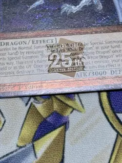 Yu-Gi-Oh Blue Eyes Alternative White Dragon Quarter Century Secret Rare + Bonus! - Image 2
