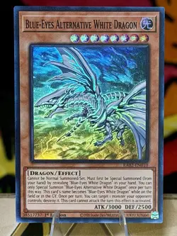 Yu-Gi-Oh Blue Eyes Alternative White Dragon Quarter Century Secret Rare + Bonus! - Image 3