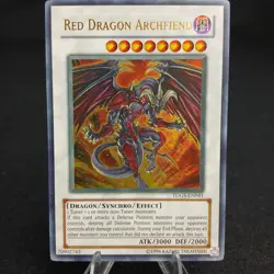 Red Dragon Archfiend TDGS-EN041 The Duelist Genesis-Unlimited Edition MINT - Image 1