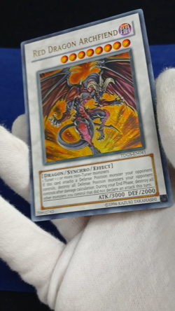 Red Dragon Archfiend TDGS-EN041 The Duelist Genesis-Unlimited Edition MINT - Image 2