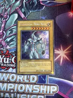 (EY) YUGIOH! Elemental Hero Neos - CT03-EN001 - Secret Rare Limited Edition VLP - Image 1