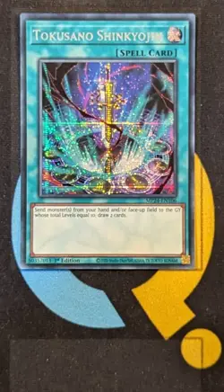 MP24-EN106 Tokusano Shinkyojin Prismatic Secret Rare 1st Edition YuGiOh - Image 1