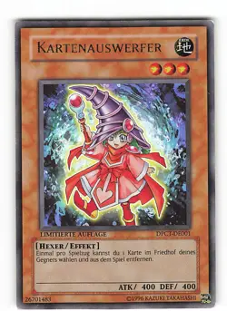 Yugioh KARTENAUSWERFER , dpct-de001 Ultra Rare deutsch Exc Limitierte Auflage - Image 1