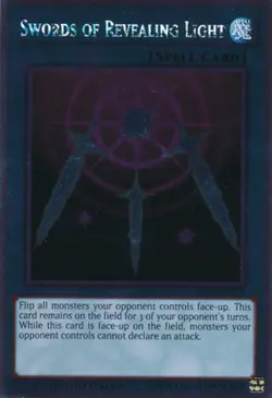 Yugioh! MP Swords of Revealing Light - NKRT-EN025 - Platinum Rare - Limited Edit - Image 1