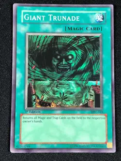 YUGIOH GIANT TRUNADE MRL-048 1ST SUPER (LP) - Image 1