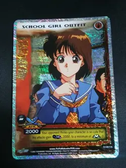 Yu Yu Hakusho TCG CCG School Girl Outfit S139/176 Unlimited Near Mint Card - Image 1