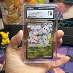 CGC 10 Maushold ex 084/066 SR Future Flash sv4M Pokemon Card - Image 1