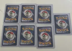 Lot of Vintage Pokemon All Shadowless Base Set 1999 Pokemon Cards - Image 2