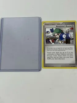 2007 Roseanne's Research 125/132 Pokemon Card w/protective Case - Image 1