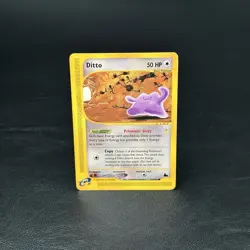 Pokemon Card TCG Ditto 51/144 Skyridge e- reader 2003 Regular non-holo - Image 2