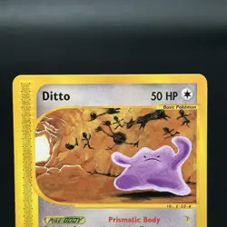 Pokemon Card TCG Ditto 51/144 Skyridge e- reader 2003 Regular non-holo - Image 3