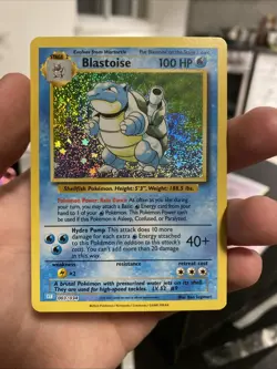 Blastoise 003/034 Trading Card Game Classic Holo - Image 1
