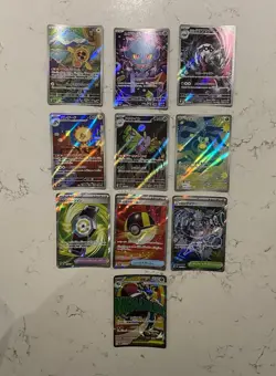 X10 Pokemon Card Mega Dream AR and Secret Rare SR Bundle Near Mint NM - Image 1