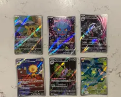X10 Pokemon Card Mega Dream AR and Secret Rare SR Bundle Near Mint NM - Image 2
