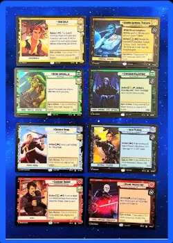 Spark Of Rebellion Leaders 8 Random C/UC/Hyper/foil/SC, Leaders + 20 Foil Cards - Image 1