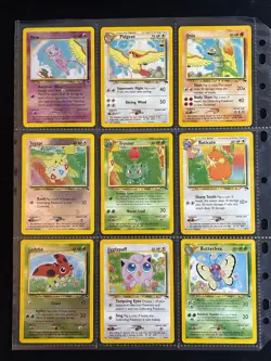 Complete English Southern Islands Set 18/18 Pokemon Cards with Binder - Image 2