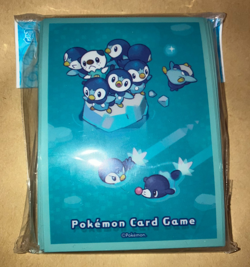 Pokemon Sleeves Piplup Popplio Card Sleeves 64 Pokemon Center - Image 1