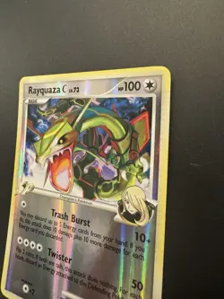 Rayquaza C LV. 73 8/147 Supreme Victors Reverse Holo Rare Pokemon Card - LP #147 - Image 3