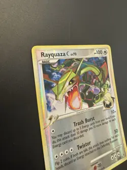 Rayquaza C LV. 73 8/147 Supreme Victors Reverse Holo Rare Pokemon Card - LP #147 - Image 4