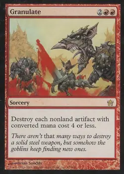Granulate -Foil Light Play MTG Fifth Dawn - Image 1