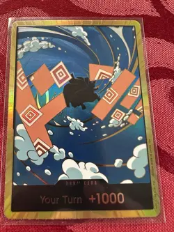 DON!! Card Jinbe Gold - One Piece TCG PRB-02 The Best Vol. 2 Foil - Image 1