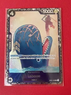 Laboon EB01-048 Treasure Cup Promo Prize Sealed One Piece Card English - Image 1