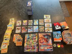 🔥Pokemon Card Lot - 500+ Official Cards! EX/GX, BREAKs, Holos, Jumbo Cards, etc 636996769739 - Image 1