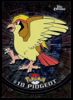 Pidgeot #18 - Topps Chrome Series 1 Pokemon Card Played - Image 1
