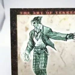 59 JIN Kazama The Art of Tekken Namco Official Collection Cards TEKKEN Videdo - Image 2