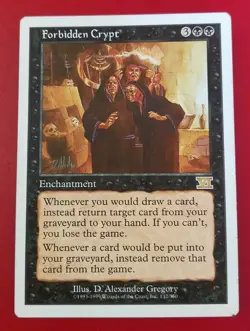 1x Forbidden Crypt | 6th Edition | MTG Magic Cards - Image 1