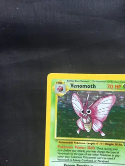 Pokemon Cards: Jungle Rare Holo: Venomoth 13/64 - Image 3