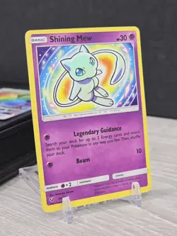 Pokemon TCG Shining Mew Holo Rare Card 40/73 Shining Legends Great Condition NM - Image 1
