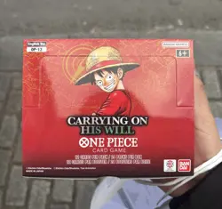 One Piece TCG: OP13 Carrying On His Will Booster Box - English - Unsealed - NEW - Image 1