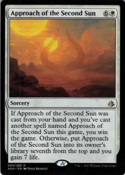 MTG Approach of the Second Sun (4) | LP | Amonkhet {AKH} - Image 1
