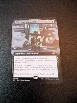MTG Tinybones Joins Up (0328) *Non-Foil* EXT ART Outlaws Thunder Junction NM/MT - Image 1