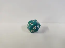 Magic The Gathering D20 Die Spin Down Dice -Deckmaster- 2001 Free Shipping - Image 1