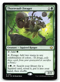 Thornvault Forager #197 Bloomburrow - Image 1