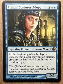 Braids, Conjurer Adept - MTG - Planar Chaos (PLC) #36 - Image 1